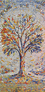 Digital Poster Tiles Code Prism Tree (1200x2400 mm)