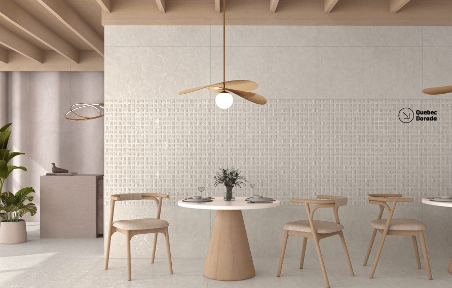 Digital Vitrified Tiles Code Quebec Dorado (600x1200 mm)