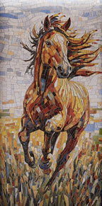 Digital Poster Tiles Code Racing Horse  (1200x2400 mm)
