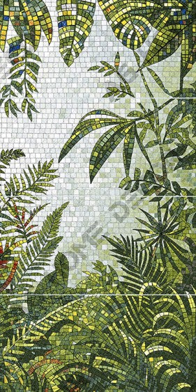Digital Poster Tiles Code Rainforest (1200x2400 mm)