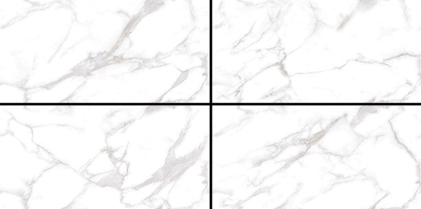 Digital Vitrified Tiles Code Rocher Statuario (600x1200 mm) Glossy