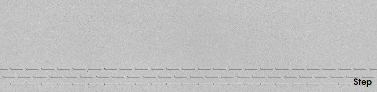 Full Body Step & Riser Tiles Code Rock Dove (1X4 Feet) Matt