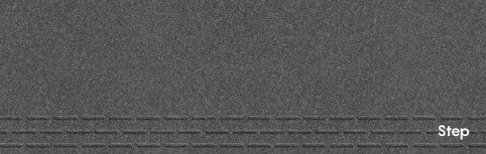 Full Body Step & Riser Tiles Code Rock Grey (1X3 Feet) Matt