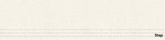 Full Body Step & Riser Tiles Code Rock White (1X4 Feet) Matt