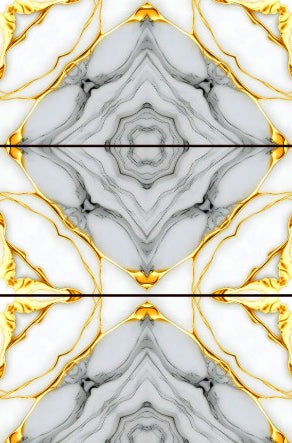 Digital Vitrified Tiles Code Bm Saphirrine Gold (600x1200 mm) High Glossy