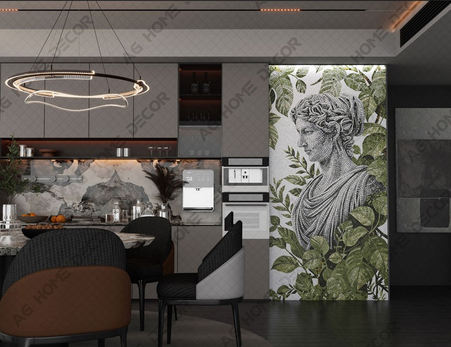 Digital Poster Tiles Code Sculpted Muse (1200x2400 mm)