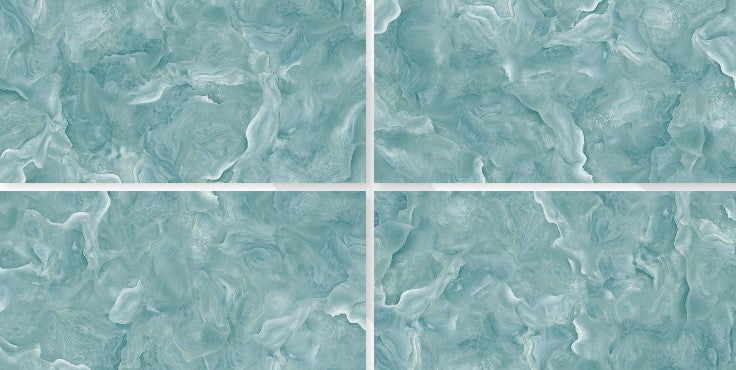 Digital Vitrified Tiles Code Seaways Mint Prima (600x1200 mm) High Glossy