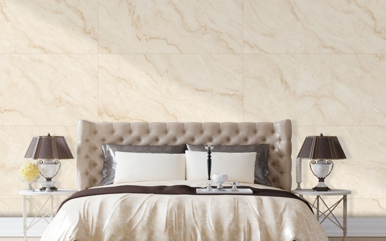 Digital Vitrified Carving Tiles Code Sorrent Crema (600x1200 mm) Carving