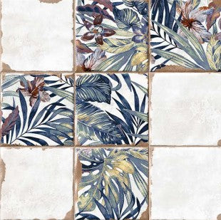 Digital Subway Tiles Code Square 203 (300x300mm)