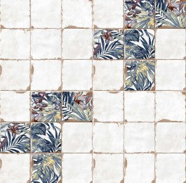 Digital Subway Tiles Code Square 203 (300x300mm)