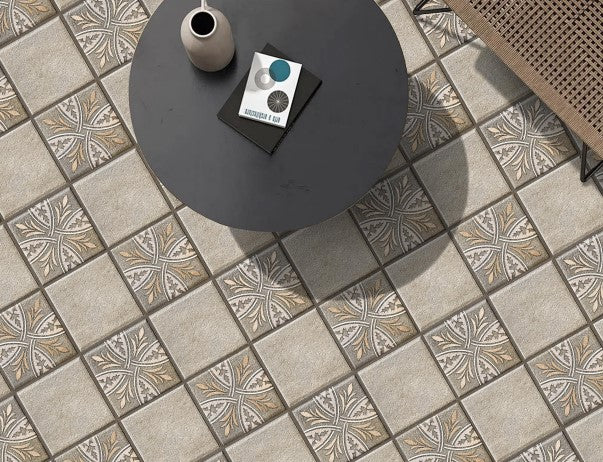 Digital Parking Tiles Code Square 3 (400x400mm)