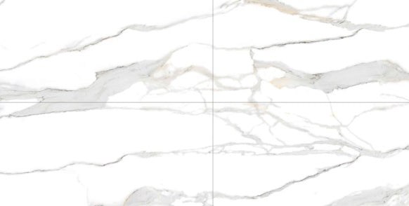 Digital Vitrified Tiles Code Statuario velencia (600x1200 mm) Glossy Endless