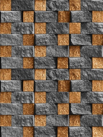 Digital Elevation Tiles Code Stonex Cemento (300x450 mm) High Depth