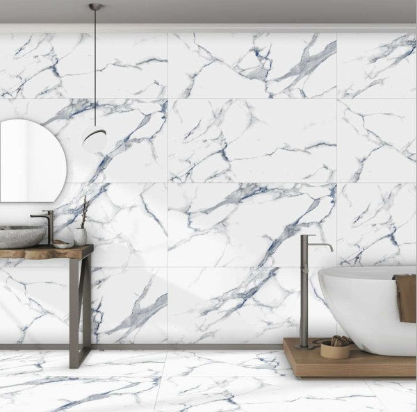 Digital Vitrified Tiles Code Summer Blue (600x1200 mm) Glossy