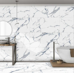 Digital Vitrified Tiles Code Summer Blue (600x1200 mm) Glossy