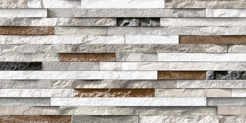 Digital Elevation Tiles Code Tanger Grigio (300x600 mm) High Depth