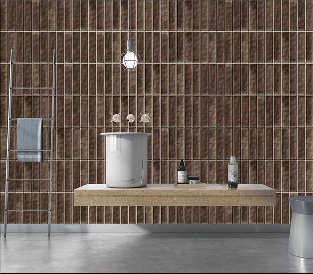 Digital Subway Tiles Code Tikal Cosmo Brunette (300x300mm)