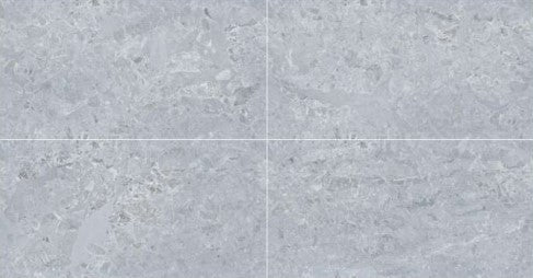 Digital Vitrified Tiles Code Volcanic Breccia Blue (600x1200 mm) Glossy