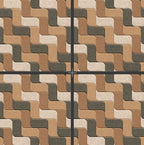 Digital Parking Tiles Code Waves-003 (400x400mm)