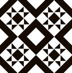 Digital Moroccan Tiles Code Wb-09 (300x300mm)