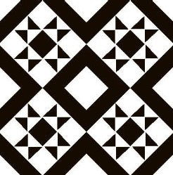Digital Moroccan Tiles Code Wb-09 (300x300mm)