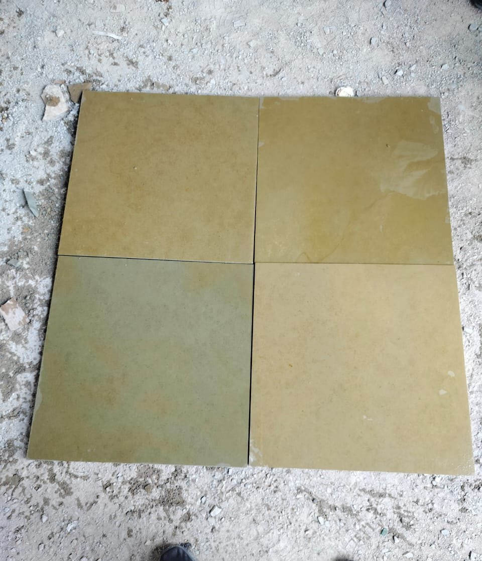 Kota Yellow Leather Finish Callibrated